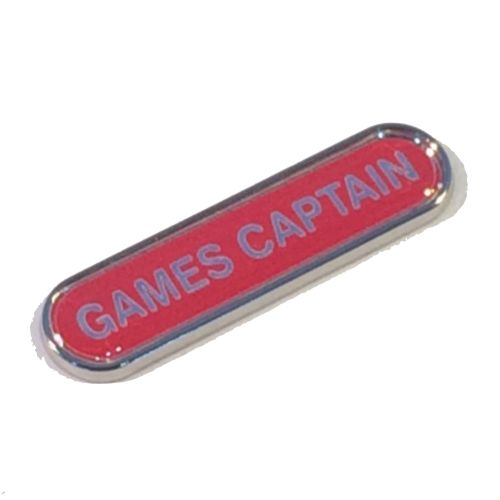 GAMES CAPTAIN bar badge